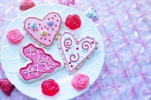 heart cookies